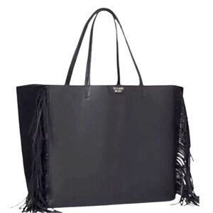 Victorias Secret Tote Bag Faux Leather EUC